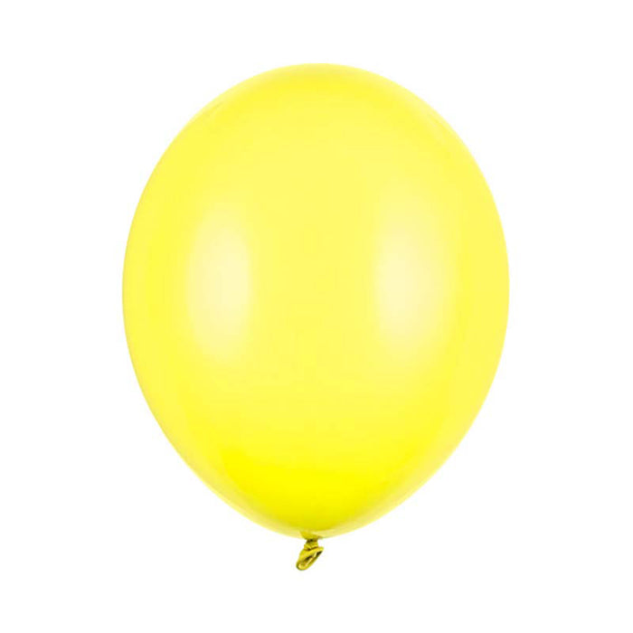 50 Stk. Luftballon Ø30cm "Uni Pastell" | Gelb