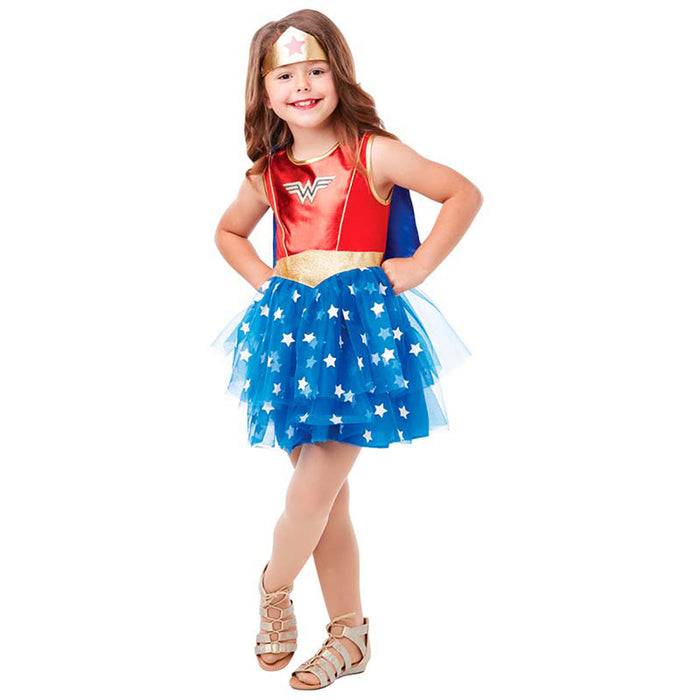 Kostüm Kid Wonderwoman Premium Gr. 7-8 Jahre