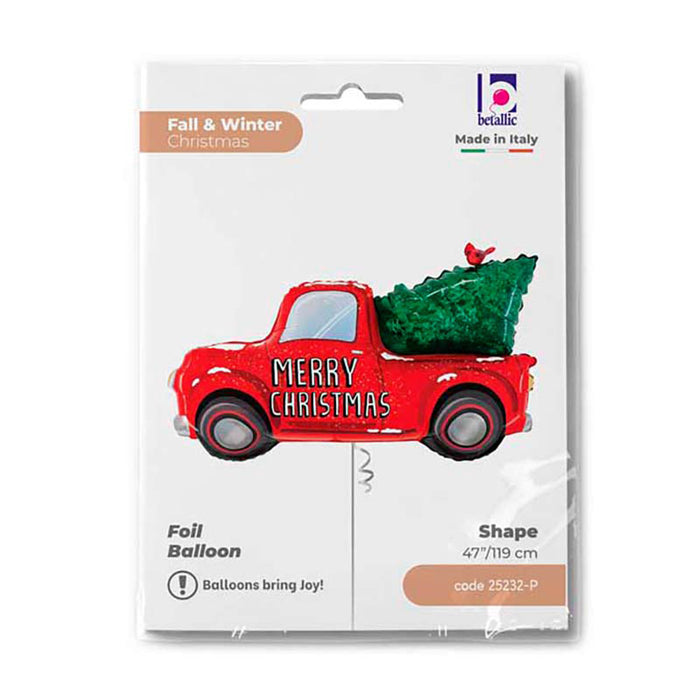 Shape Folienballon "Christmas Truck" | 119 cm