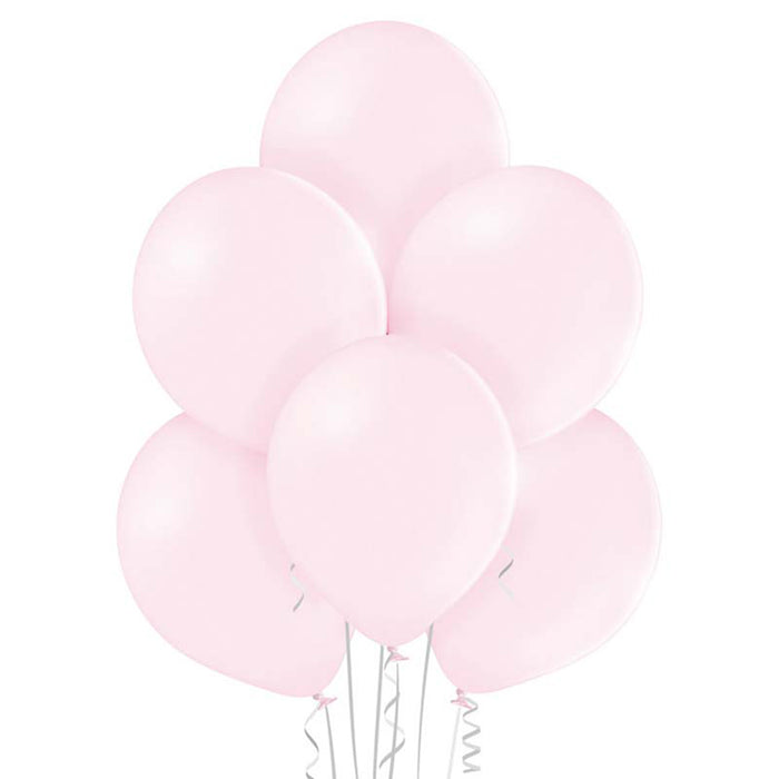25 Stk. Luftballon Unifarben Ø 30cm | Soft Pink #454