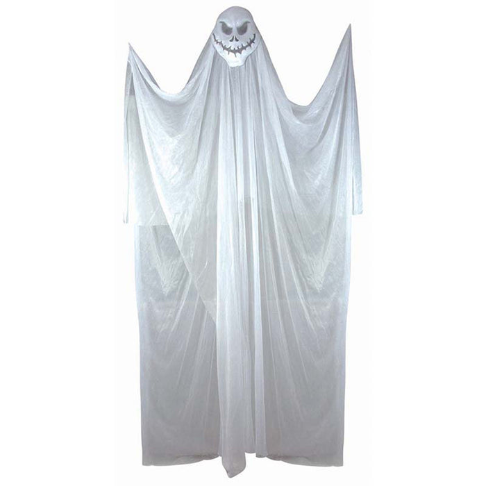 Halloween Hängefigur Geist  210 cm  Weiß  XXL Geister-Deko