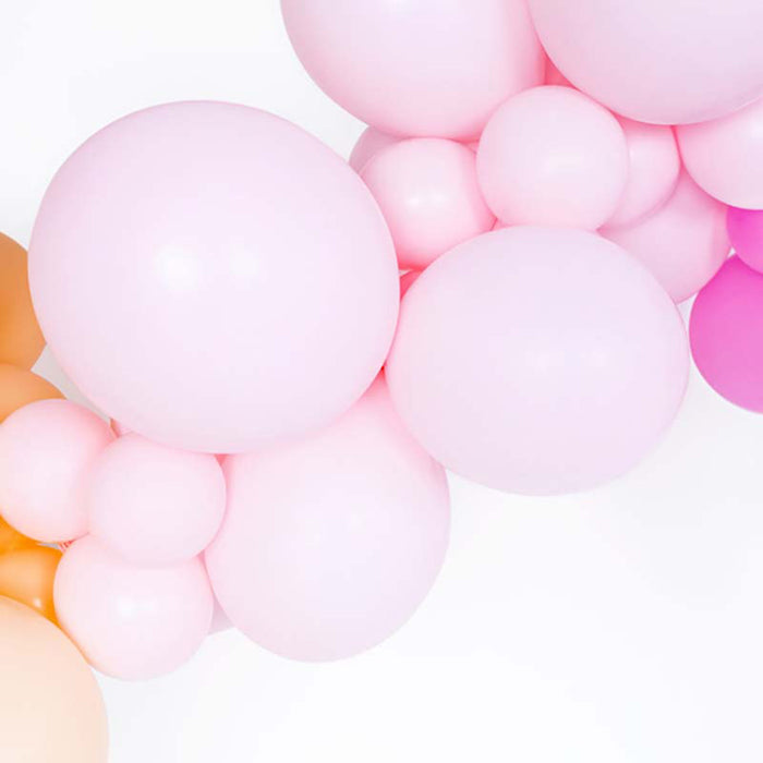 50 Stk. Luftballon Ø30cm "Uni Pastell" | Rosa