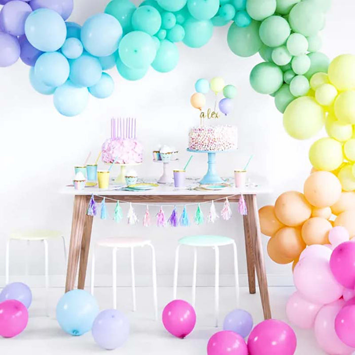 50 Stk. Luftballon Ø30cm "Uni Pastell" | Peach