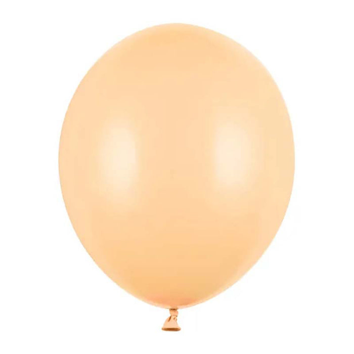 50 Stk. Luftballon Ø30cm "Uni Pastell" | Peach