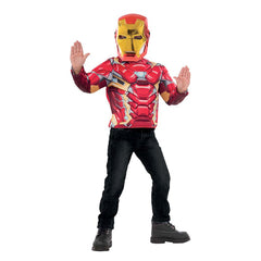 Kostüm Kid Oberteil Iron Man Avengers STD / OS