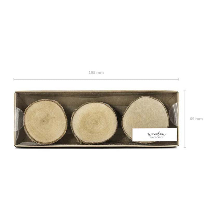 Platzkartenhalter Holz 5cmØ / 6 St.
