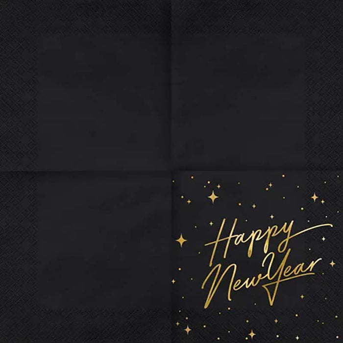 Servietten "Happy New Year" 20Stk/33x33cm