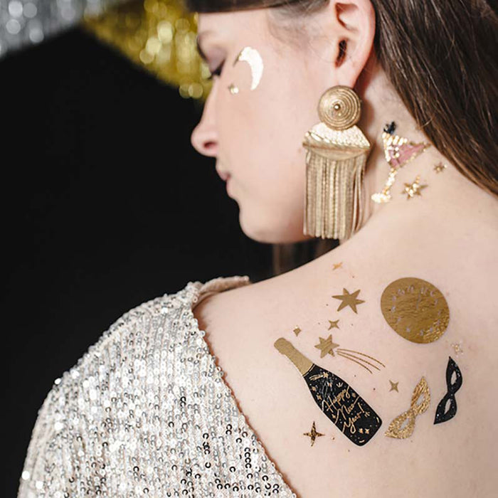 Tattoo Happy New Year Silvester