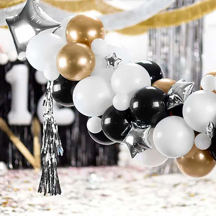 Latexballon Ballongirlande Sterne Mix, 167cm