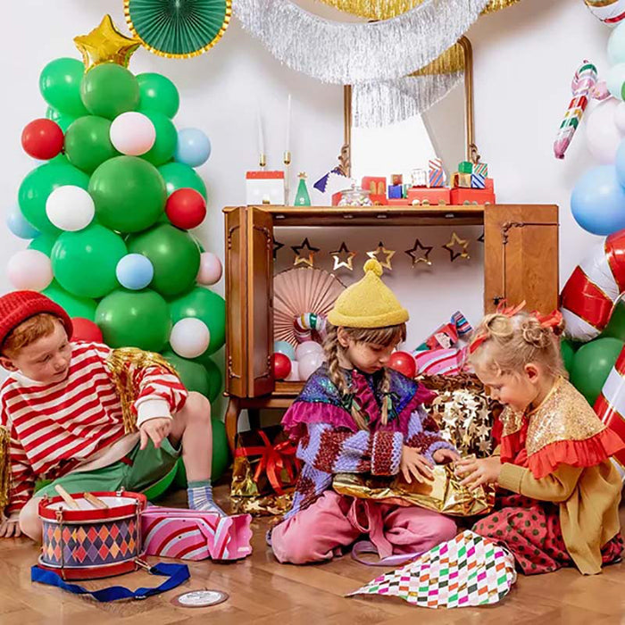 Latexballon Ballonsäule Weihnachtsbaum 161cm