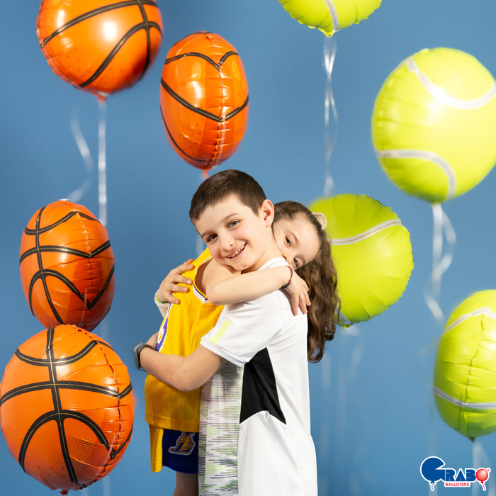 18"/Ø46cm Folienballon "Basketball"
