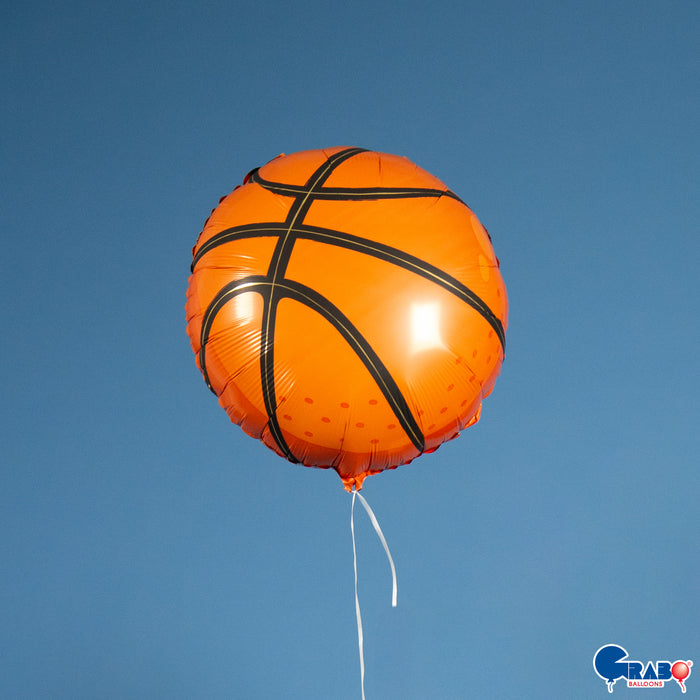 18"/Ø46cm Folienballon "Basketball"