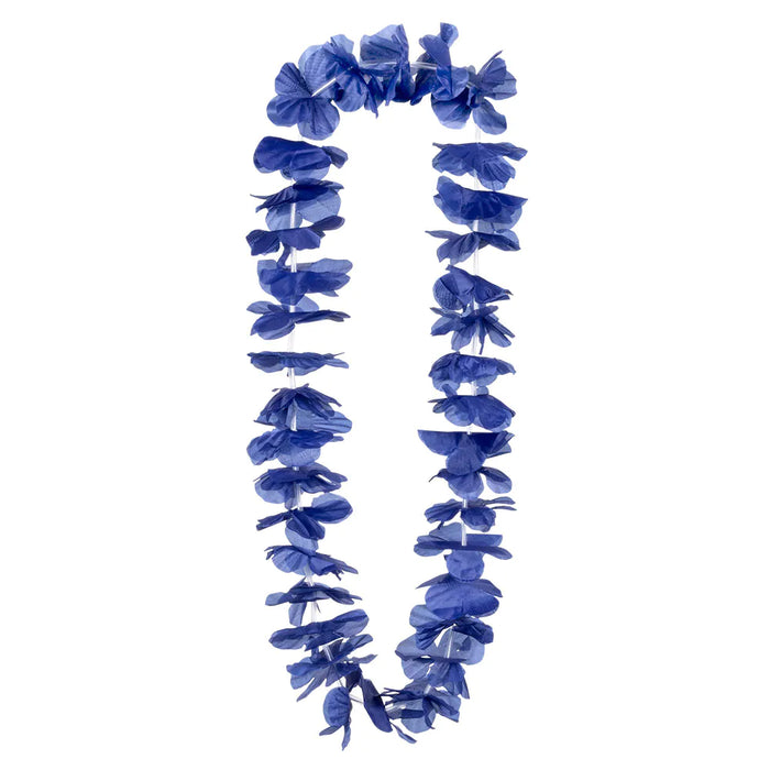 Hawaii Blumenkette "Ohana" zum Südsee Kostüm | Blau
