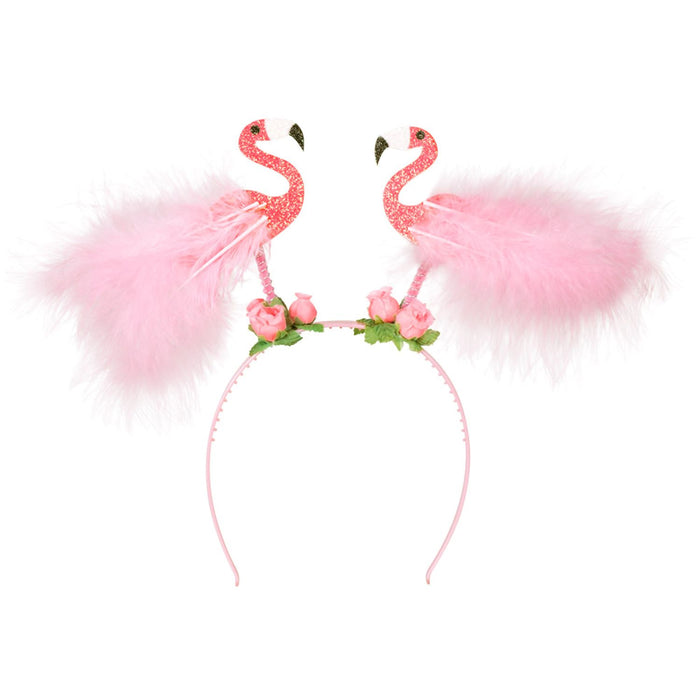 Diadem "Flamingos" Haarreif | Rosa