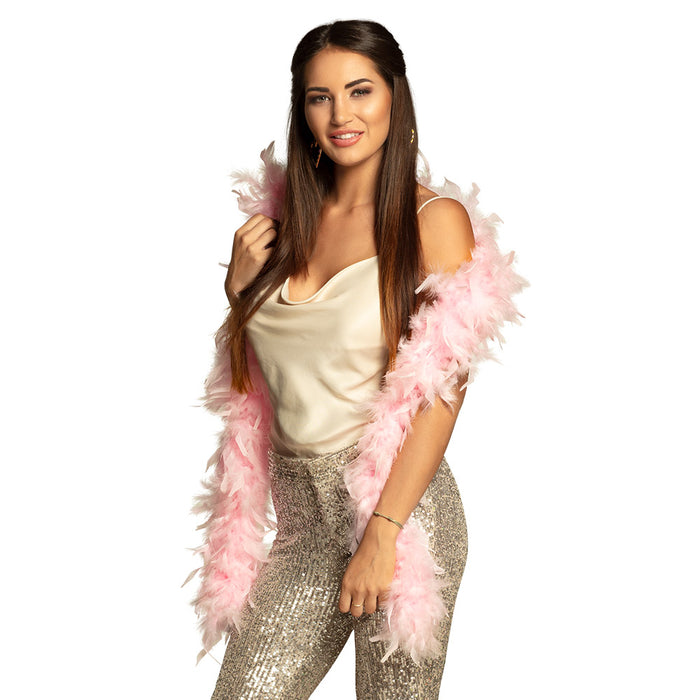 Federboa Unifarben 180 cm - 50g | Rosa