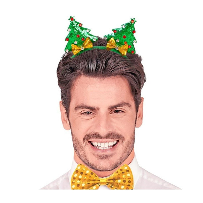 Haarreif "Weihnachtsbaum" | Grün