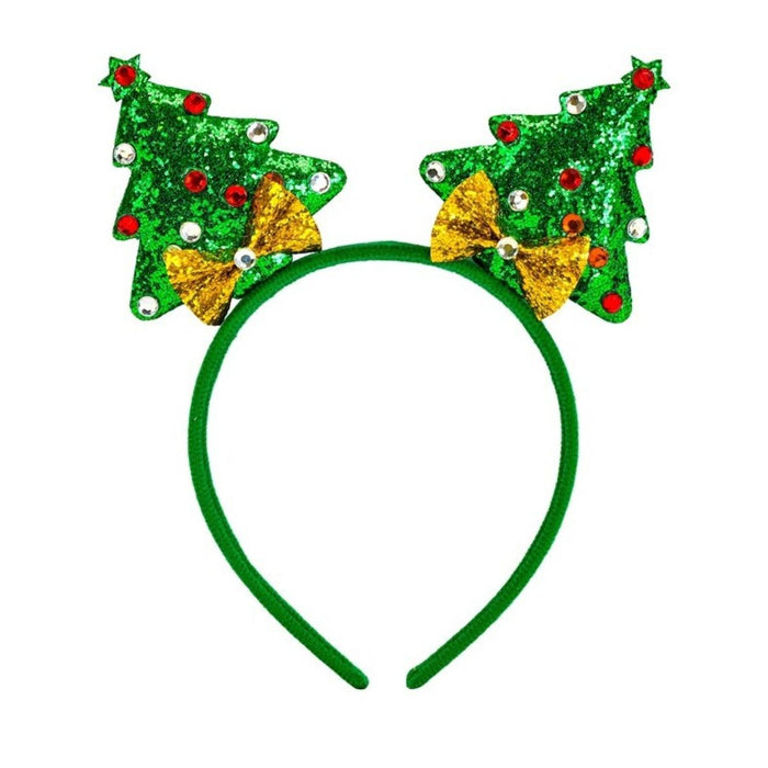 Haarreif "Weihnachtsbaum" | Grün