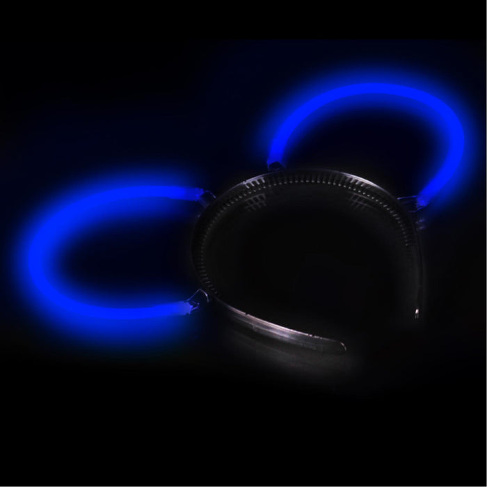 Knicklicht Haarreif | 1 Stück Blau