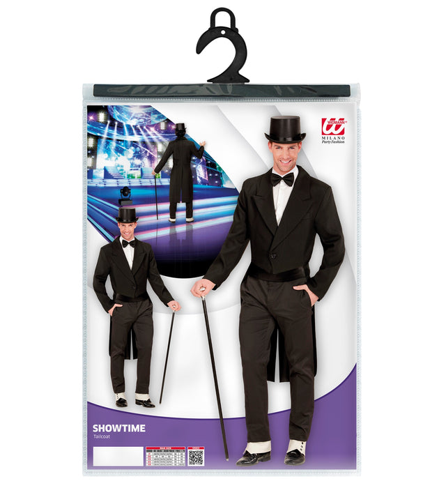 Herren Frack "Showtime" - Schwarz | 20er Jahre Party Outfit