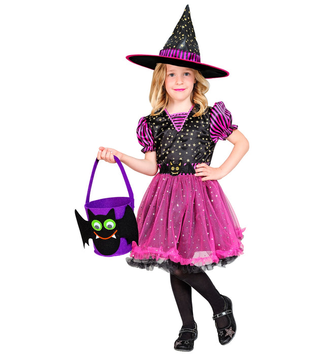 Halloween Korb "Fledermaus" | Betteltasche - Süßes oder Saures