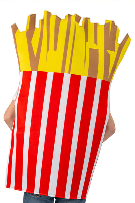 Spaßkostüm "Pommes" für Erwachsene | Einheitsgröße