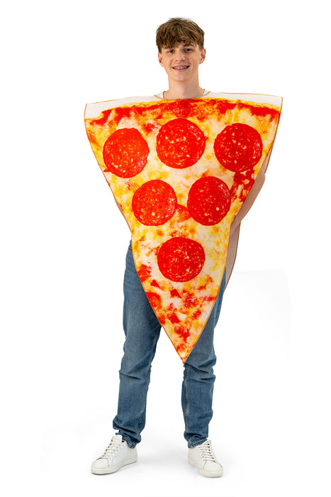 Spaßkostüm "Pizza" für Erwachsene | Einheitsgröße