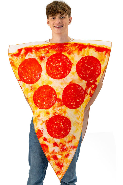 Spaßkostüm "Pizza" für Erwachsene | Einheitsgröße