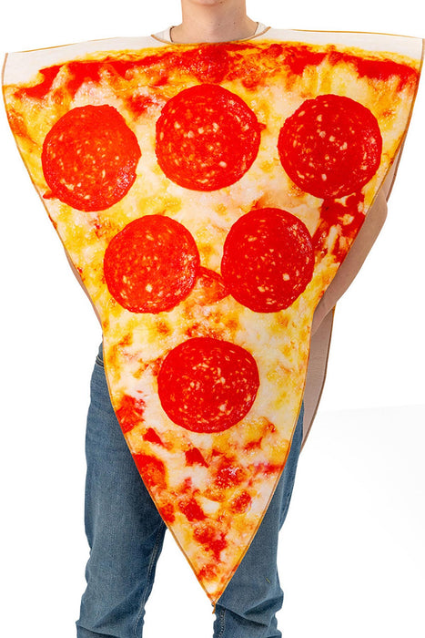 Spaßkostüm "Pizza" für Erwachsene | Einheitsgröße