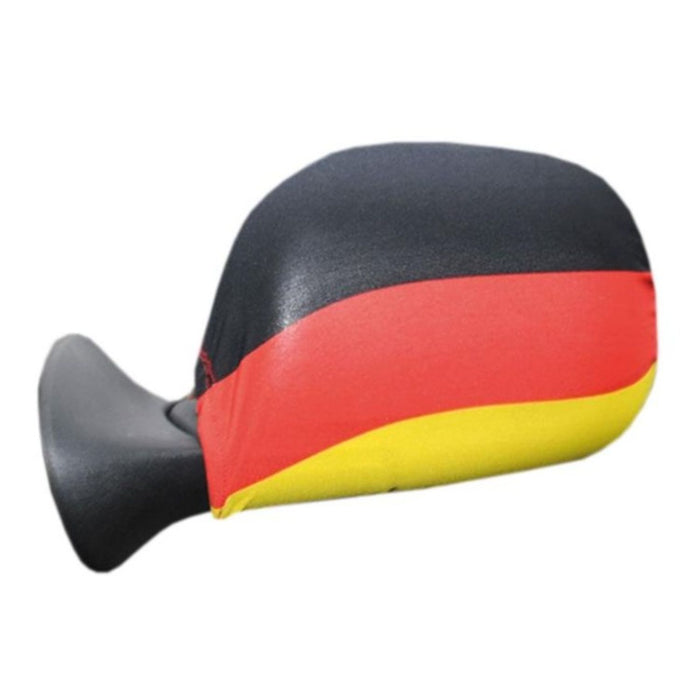 Außenspiegelfahne Deutschland 2 Stück | 23x13 cm