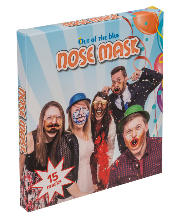 Party-Foto-Verkleidung Nasenmasken | 15 Stück
