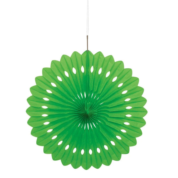 Dekofächer Uni 40cm/1 Stück | Limettengrün