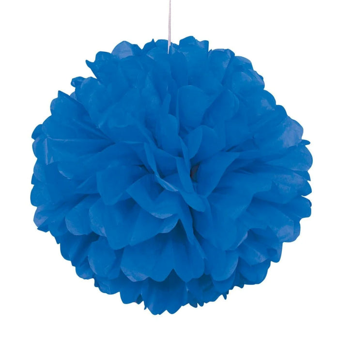 Wabenball Fluffy 40cm/1 Stück | Royalblau