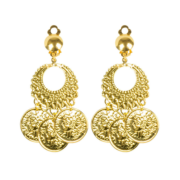 Schmuckset Kette und Ohrringe "1001 Nacht" | Gold