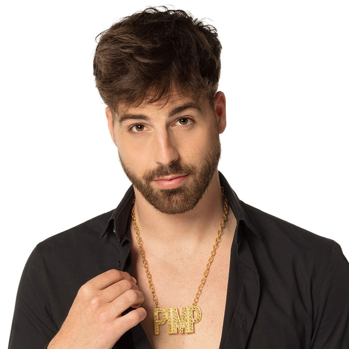 Halskette "Pimp" | Gold
