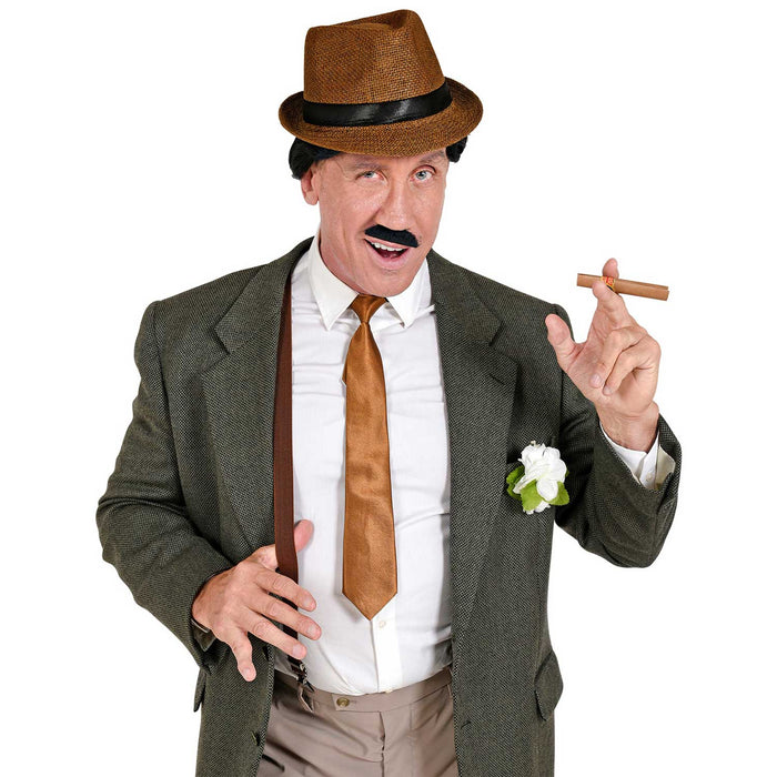 20er Jahre Gangster Set 5-tlg. | Braun