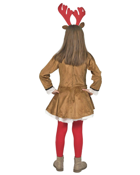 Rentier "Renda"  Kostüm für Mädchen | Weihnachtskostüm