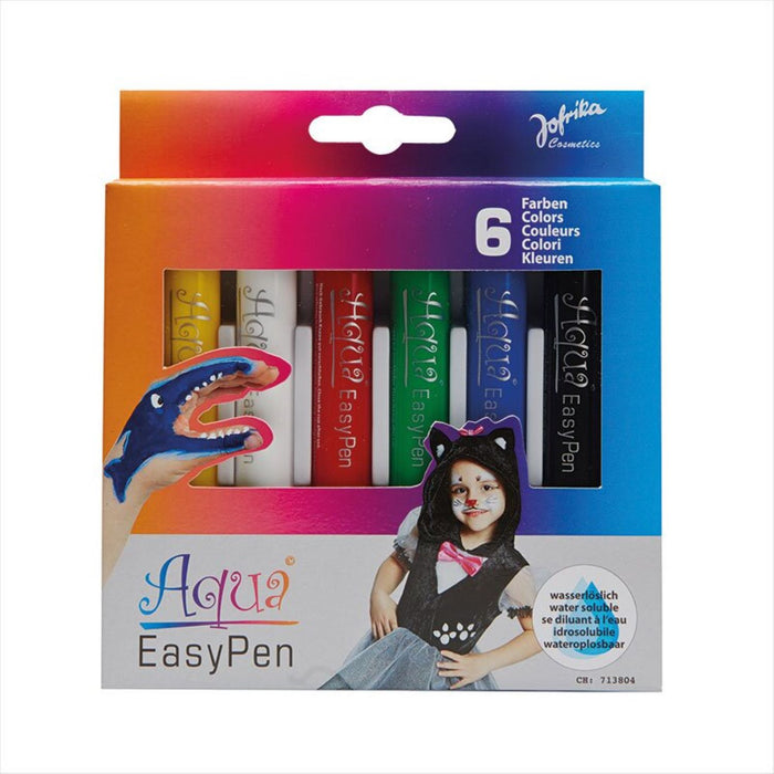Jofrika Aqua Easy Schminkstifte 6Stk. | Farbmix
