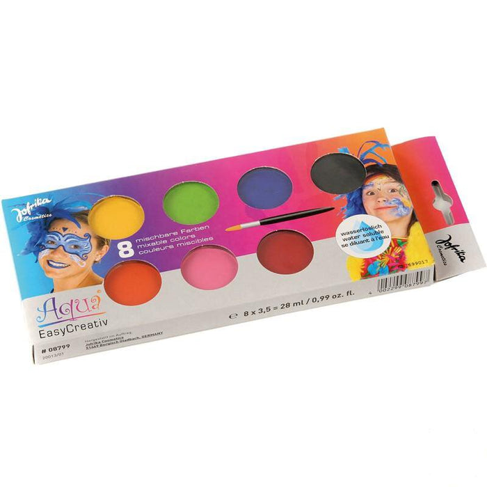 Jofrika Aqua Creative Schminkpalette | 8 Farben