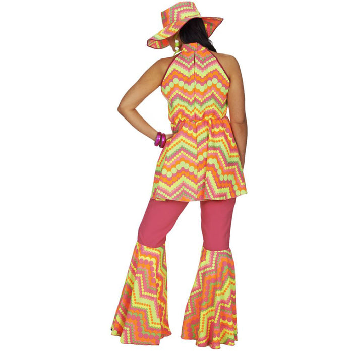 70er Jahre Hippie Kostüm "Suncloud" für Damen