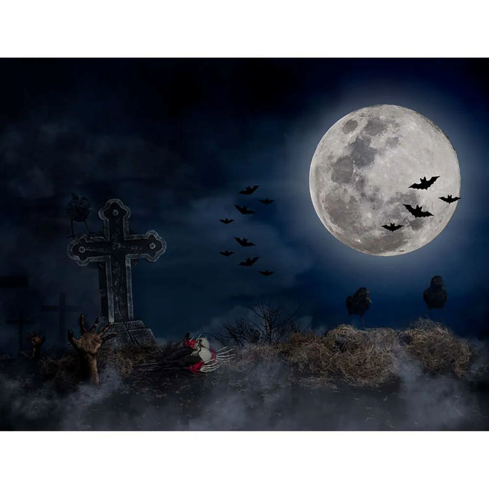 Blumen Halloween 5-fach sort. | 45 cm