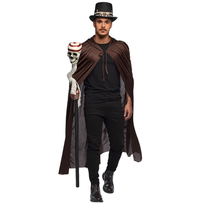 Hut Zylinder Halloween "Skull Master" | Schwarz