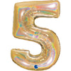 Riesenzahl Folienballon 40
