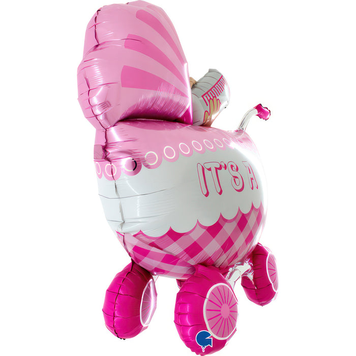 ABC3D Its A Girl Buggy 107 cm