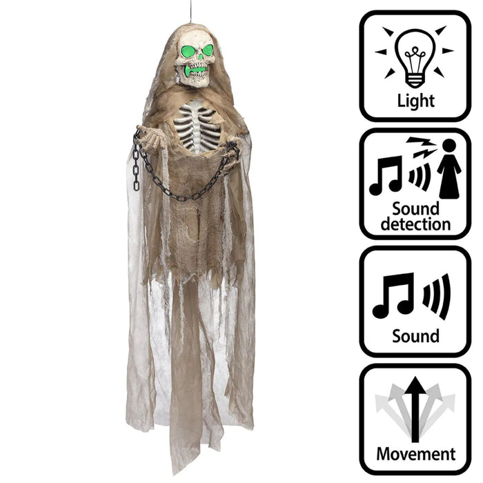 Halloween Figur "Bone Jangles" Animiert | 183 cm