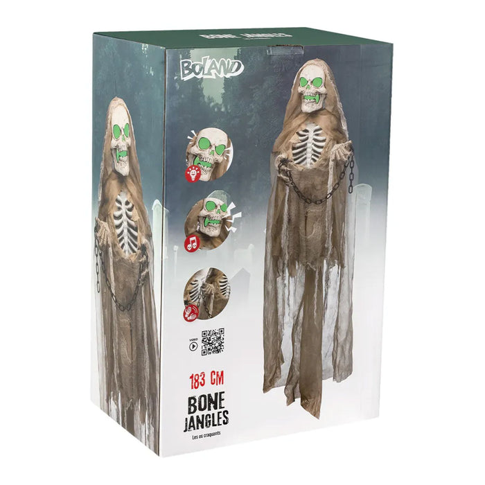 Halloween Figur "Bone Jangles" Animiert | 183 cm