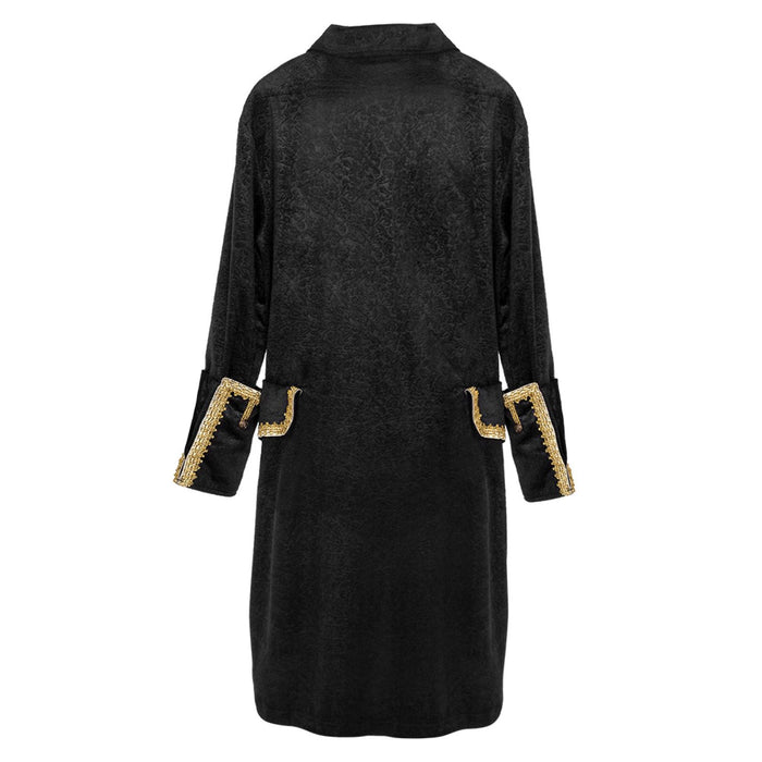 Piraten Kostüm Jacke für Herren | Schwarz Gold