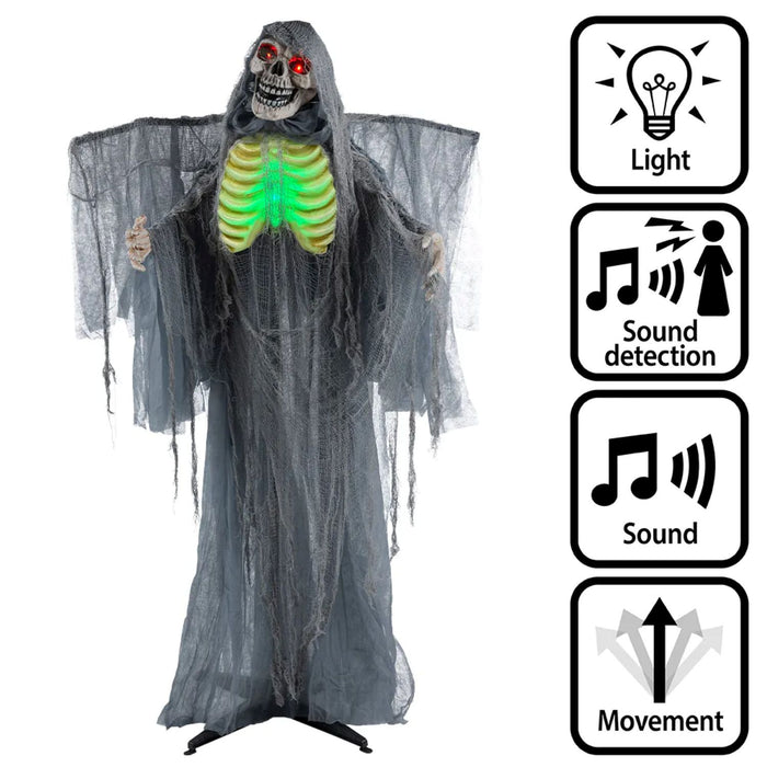 Halloween Figur "Kryptawächter" Animiert | 170 cm