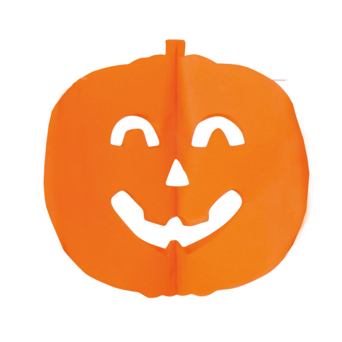 Halloween Dekoration Girlande Kürbis Schwer entflammbar | 400 cm