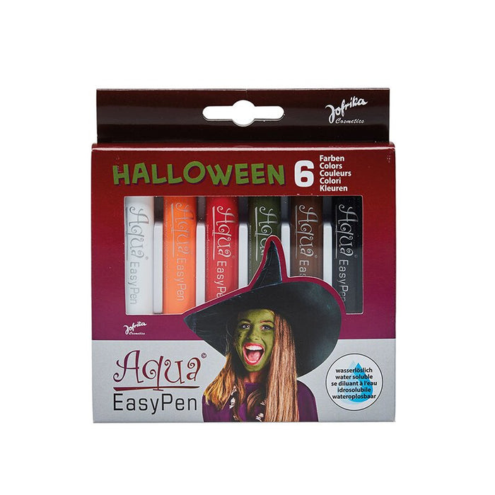 Jofrika Aqua Easy Schminkstifte 6Stk. | Halloween