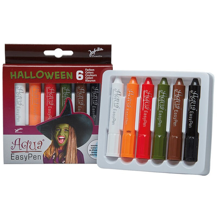 Jofrika Aqua Easy Schminkstifte 6Stk. | Halloween